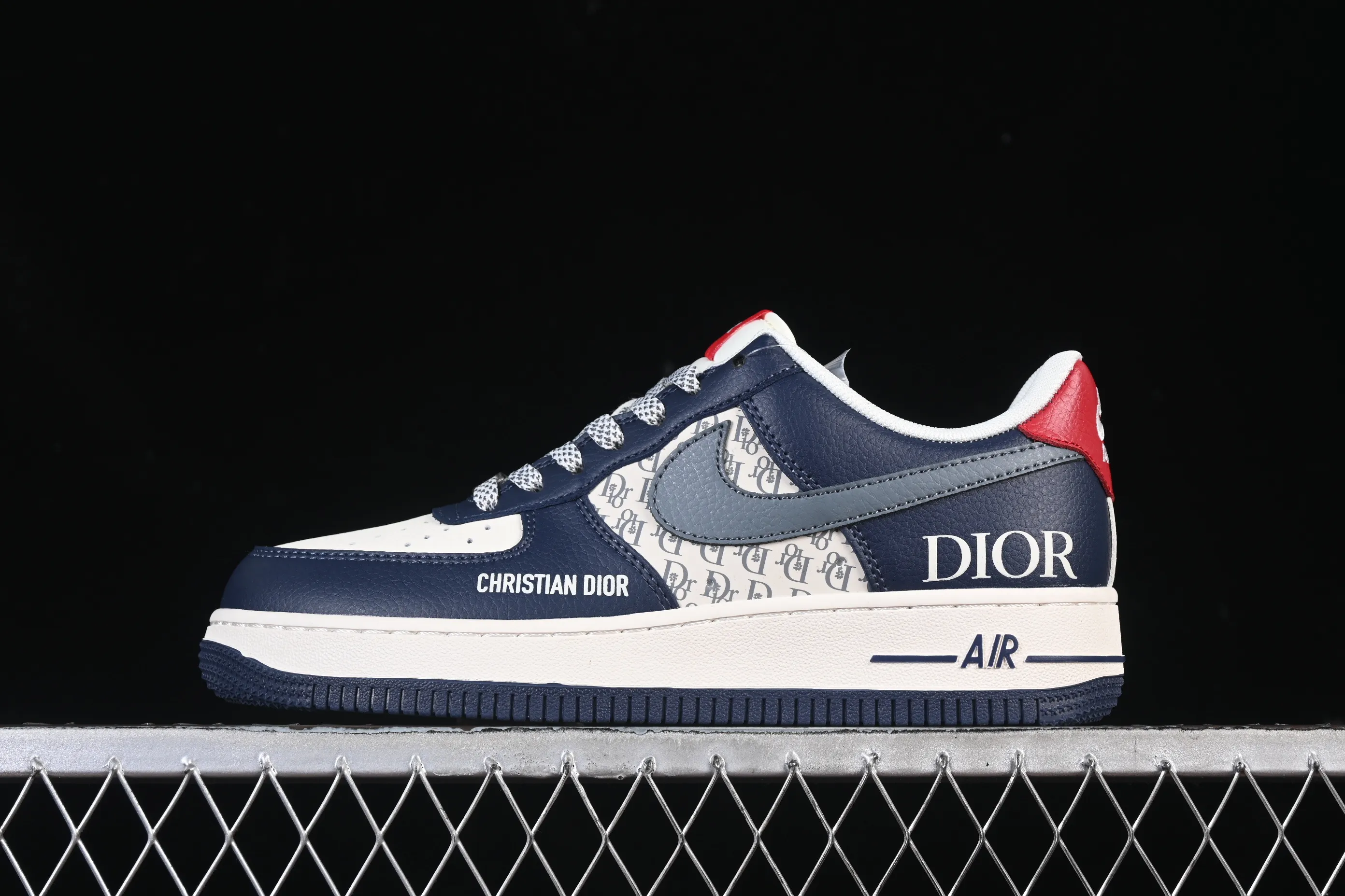 All categories Nk Air Force 1 Air Force series Nk Air Force 1 Low Air Force low top Nike Air Force 1'07 Low Dior joint beige blue gray hook Air Force 1 low top casual sneakers XD2588-603